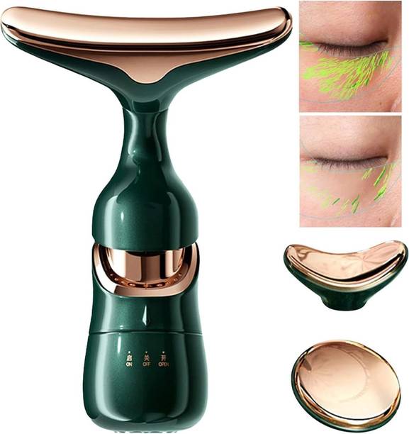K2J Three-Purpose Lifting and Firming Facial Massage Device, Neck and Face Massager