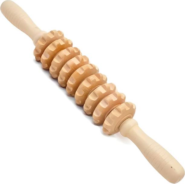 Snevad Curved Wooden Massage Roller for Body, Wood Therapy Maderoterapia Tool