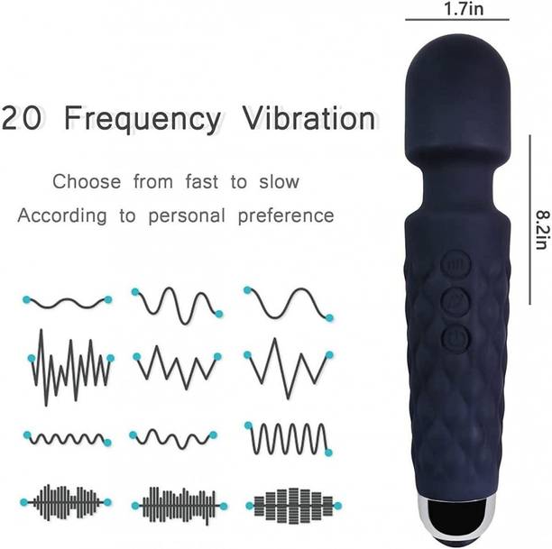 KARMANS Kaanha Personal Body Rechargeable Electric Vibrator Massager Machine
