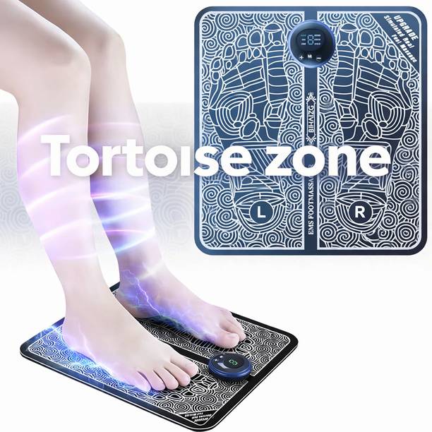 Tortoise zone Ems Foot Massager Pain Relief | Rechargeable Portable Folding