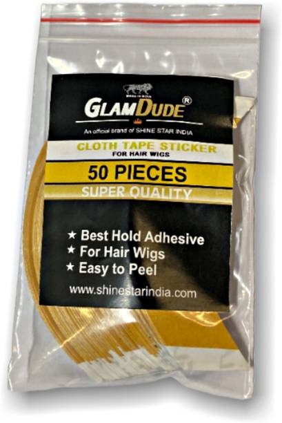 GLAMDUDE Double sided cotton cloth (50)tape sticker for hair wig/patches Hair Accessory Set