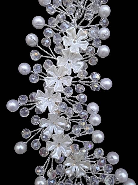 PRSTI TIARA with Flexible Wire for Girls and Women Hair Accessory Set