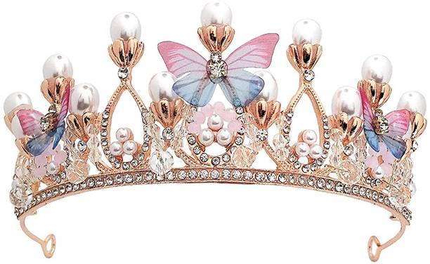 Holy Delight Crystal Tiara Wedding Crown For Bride with Rhinestones Comb For Woman Hair Accessory Set