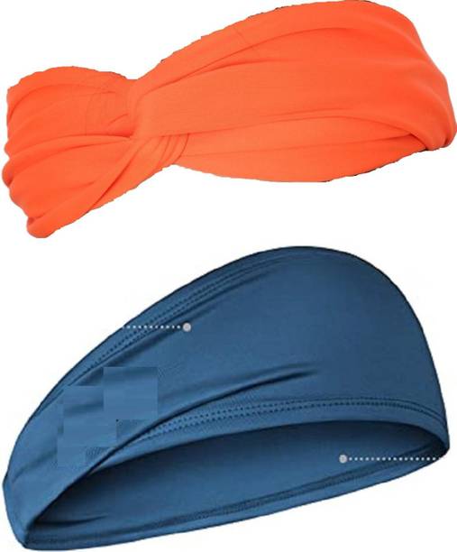 Bismaadh Men & Women Solid for Sports, Cycling, Walking, Exercise, Biking etc Head Band