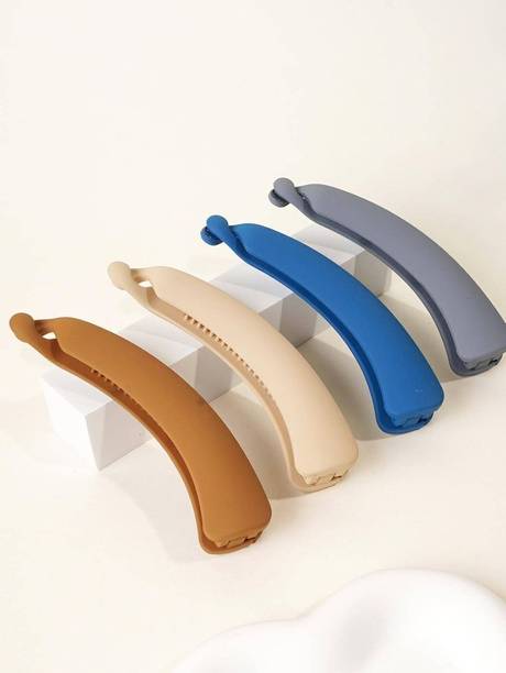 Freebies Korean super Matte Banana Hair Clip Ponytail Banana Clip