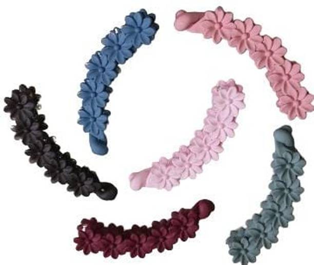 PasCom Fancy Hair Clips Banana Clips Accessories For Girls & Women Banana Clip