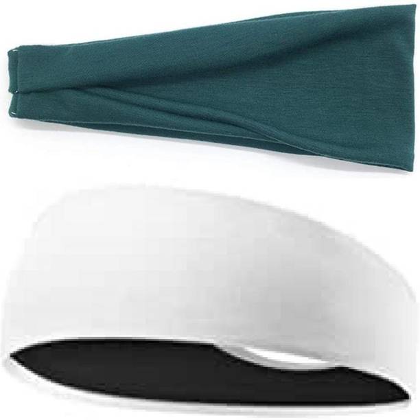 Bismaadh Men & Women Solid for Sports, Cycling, Walking, Exercise, Biking etc Head Band