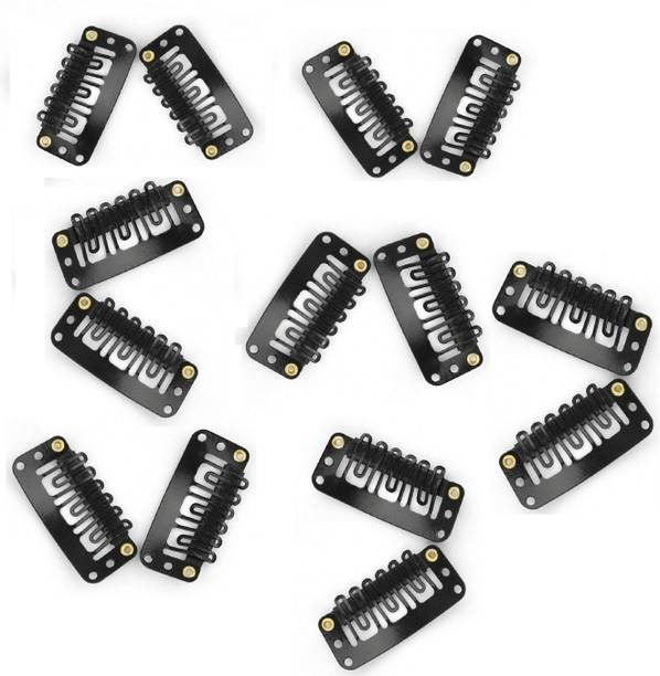 Growth Hair Toupee, Hair Patch, Hair Extension, hair Attachment 14pcs Clips Hair Clip