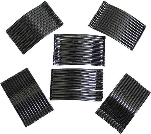 Vivalace Metal Bobby Black Non-slip hair pins for women and grils-(50Pcs) Hair Pin