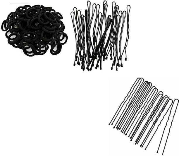 Sharum Crafts Juda Cover 1 24pc Bobby Pin & Juda Pin 10 Hair Accessory Set