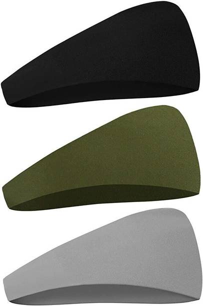Alipzone Mens Headband - Running Sweat Head Bands for Sports - Athletic Sweatbands Head Band