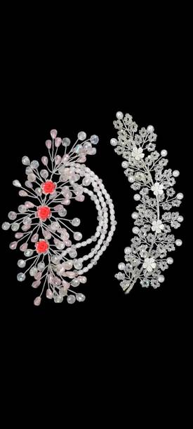 Lunox pink_ltkn_white Hair Accessory Set