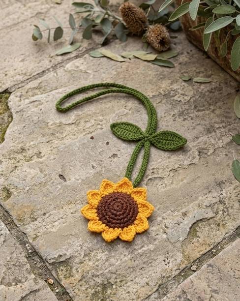 crochetales Handmade crochet hair tie Hair Accessory Set