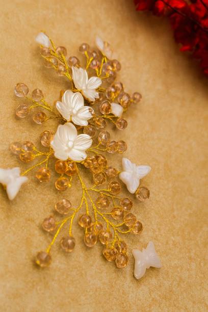 kalyani Blossom Glint Hair Tiara Hair Clip