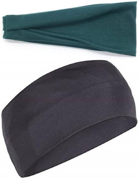 Bismaadh Men & Women Solid for Sports, Cycling, Walking, Exercise, Biking etc Head Band