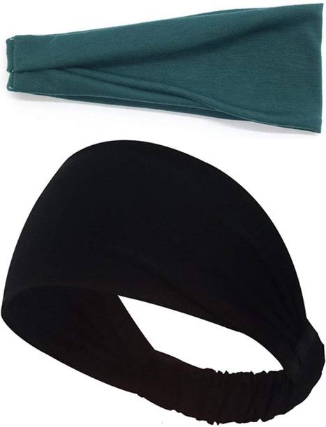 Bismaadh Men & Women Solid for Sports, Cycling, Walking, Exercise, Biking etc Head Band
