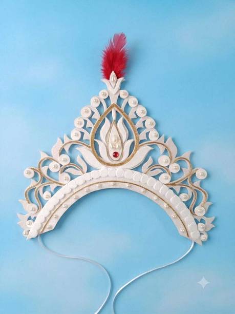 Titus's Store Bengali mukut, Bridal mukut, মুকুট, Hair Accessory Set