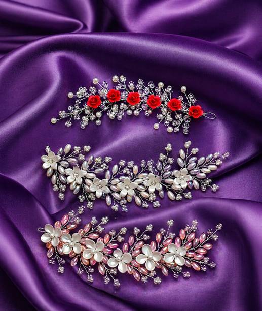 blush bella tiara for girls and women crystal beads handmade vines hair accessories Hair Band