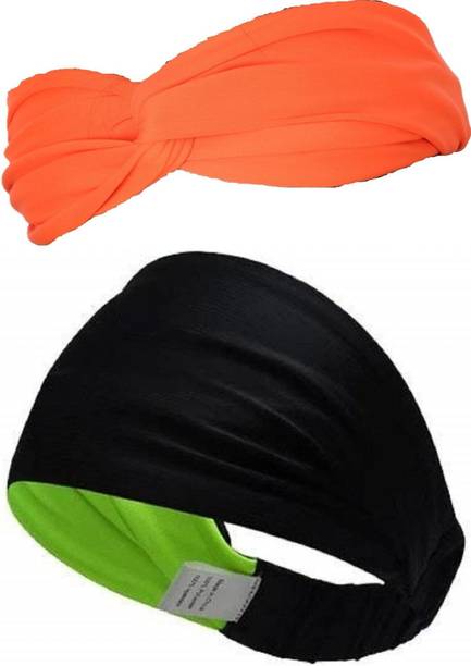 Bismaadh Men & Women Solid for Sports, Cycling, Walking, Exercise, Biking etc Head Band