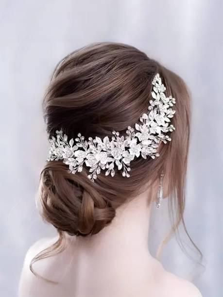 saurabhcsk TIARA with Flexible Wire Hair Accessories Hair Accessory Set