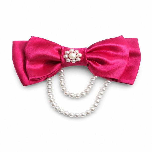 Ecomonic Premium Satin Hair Bow Clip Hair Clip