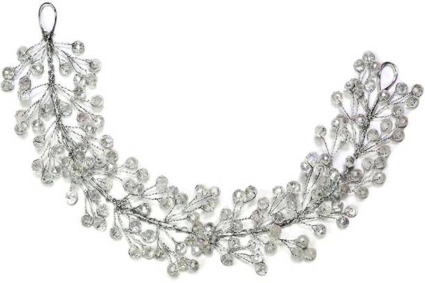 Myra Collection crystal floral hair accessories wedding collection for women Hair Clip