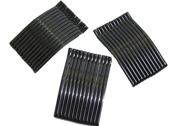 StyleShine Metal Black Bob/Bobby Pins 36pcs(Size:7cm) Hair Pin