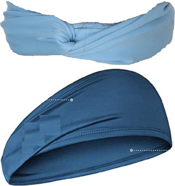 Bismaadh Men & Women Solid for Sports, Cycling, Walking, Exercise, Biking etc Head Band