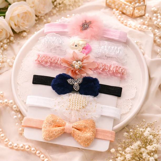 beautyitem Baby Girls Soft Nylon Headbands Set Head Band