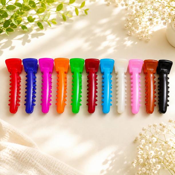 DELEENA Premium Everyday Banana Clips For Women & Girls || Regular Size ||Pack of 11|| Banana Clip