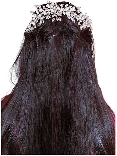 Antish Hair tiara crystal floral wedding collection for women Hair Accessory Hair Accessory Set
