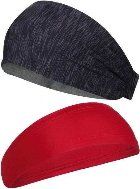 Bismaadh Men & Women Solid for Sports, Cycling, Walking, Exercise, Biking etc Head Band