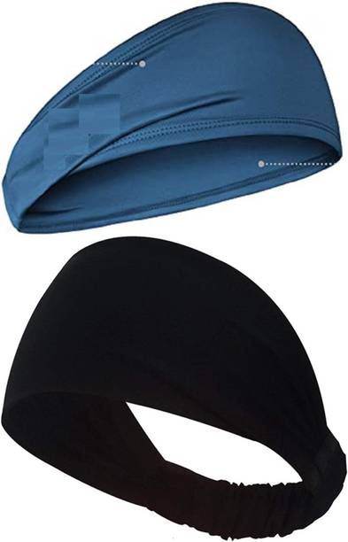 Bismaadh Men & Women Solid for Sports, Cycling, Walking, Exercise, Biking etc Head Band