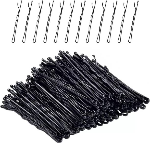 Clezaro Bobby Hair Pins for Women & Girls (Pack of 120) | Stylish Bobby Hairpins (H49) Hair Pin