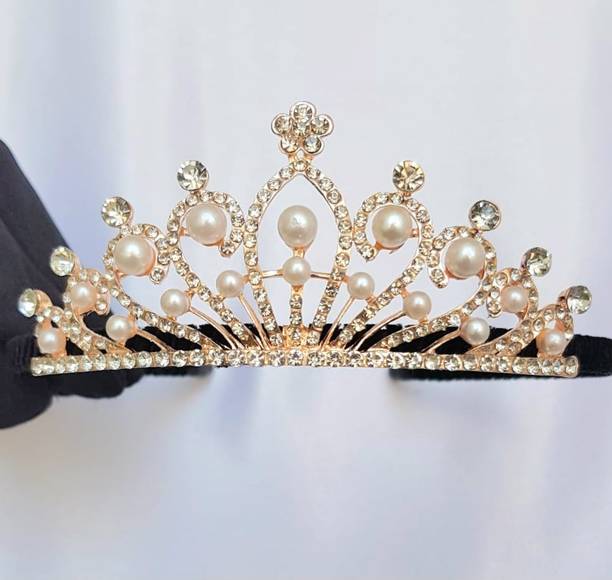 AMAN COLLECTION Crown Partywear Hair Band Hair Band