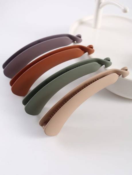 Freebies Korean super Matte Banana Hair Clip Ponytail Banana Clip