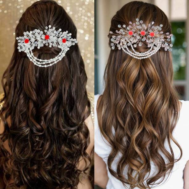 Lunox pink_white_tiara_ltkn Hair Accessory Set