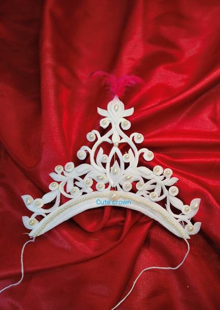 Bridalproducts Bridal crown // bengali mukut simple Hair Accessory Set
