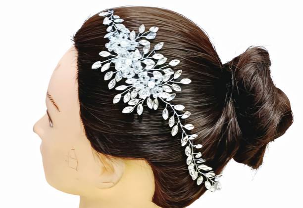 Hitanshijewel Hair Vine Tiara Hair Accessory | Hair Vines for Girls Bridal Hair Accessories Hair Accessory Set