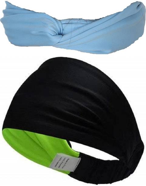 Bismaadh Men & Women Solid for Sports, Cycling, Walking, Exercise, Biking etc Head Band