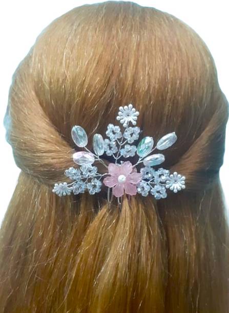 AMAZING BELIVER Beautiful Pretty Tiara Hairstyle for Women & Girls Tiara for Wedding Party Hair Accessory Set