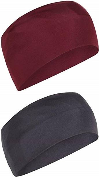 Bismaadh Men & Women Solid for Sports, Cycling, Walking, Exercise, Biking etc Head Band