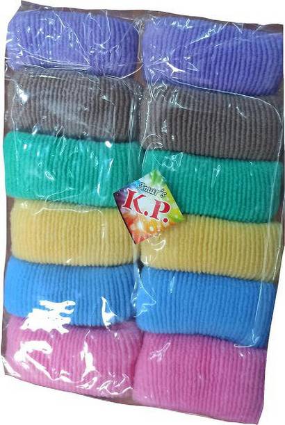 Erengineerwala Pack of 12 Rubber Band Hair Band