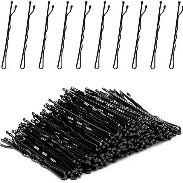 BLIUSHIA Bobby Hair Pins for Women & Girls (Pack of 100) | Stylish Bob Hairpins Hair Pin