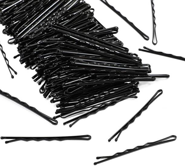 Lucifer Women & Girls Hairstyling Hair Accessories Pins(Pack of 100) (Black) Hair Pin