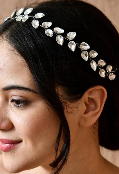 feya Sparkling Floral Hair Accessory Head Band