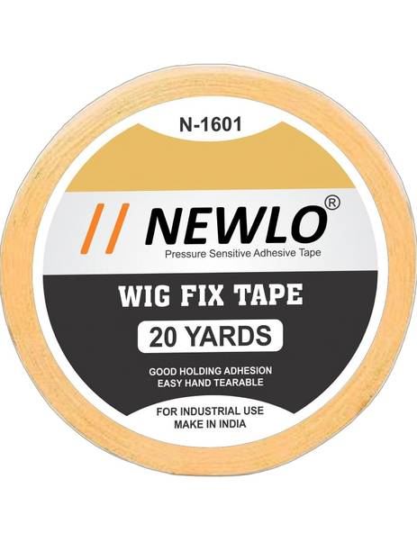 Newlo Yellow Cloth tape, Hair Patch Tape, Wig Tape, 24m Tape Hair Accessory Set