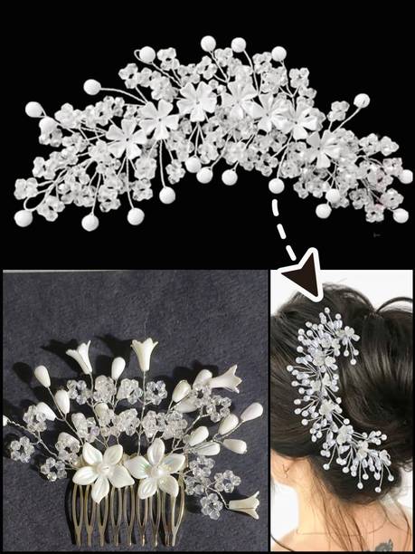 AzizaEnterprise Tiara comb 01 Hair Accessory Set