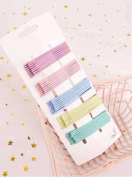 Plenteous Metal Colourful, Non-Slip Hair Clips Bob Pins for Women and Girls Hair Pin