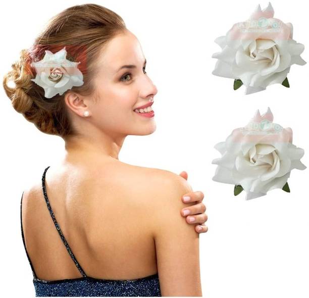 iapex Hair Bun Clip | Juda Flower, Bridal Accessories, Wedding Hair Clip